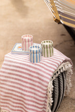 Load image into Gallery viewer, Cabana Candle &quot;Bora Bora&quot; Sage Stripped
