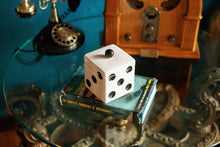 Load image into Gallery viewer, Paddywax Lucky Dice Ceramic - "Lava Stone" Black

