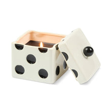 Load image into Gallery viewer, Paddywax Lucky Dice Ceramic - "Lava Stone" Black
