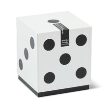 Load image into Gallery viewer, Paddywax Lucky Dice Ceramic - "Lava Stone" Black
