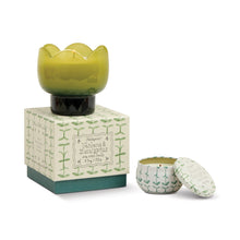 Load image into Gallery viewer, Paddywax - Tulip Glass Candle "Verbena &amp; Lemongrass"
