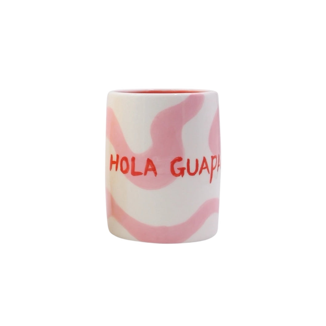 Elias Ceramic Mug (Hola Guapa)