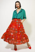 Load image into Gallery viewer, Gerani Skirt (Red)
