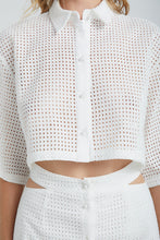 Load image into Gallery viewer, Alaia Shirt (White)

