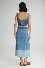 Load image into Gallery viewer, The Soft Serve Skirt Denim
