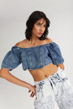 Load image into Gallery viewer, The Soft Serve Top Denim
