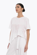 Load image into Gallery viewer, Connect me Ruffle Top (White)

