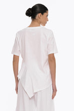 Load image into Gallery viewer, Connect me Ruffle Top (White)
