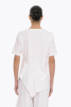 Load image into Gallery viewer, Connect me Ruffle Top (White)

