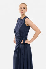 Load image into Gallery viewer, Connect me Sleveless Dress (Navy)
