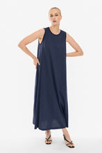 Load image into Gallery viewer, Connect me Sleveless Dress (Navy)
