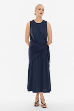 Load image into Gallery viewer, Connect me Sleveless Dress (Navy)
