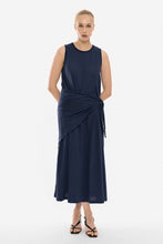 Load image into Gallery viewer, Connect me Sleveless Dress (Navy)
