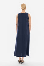 Load image into Gallery viewer, Connect me Sleveless Dress (Navy)
