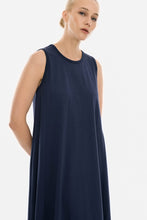 Load image into Gallery viewer, Connect me Sleveless Dress (Navy)
