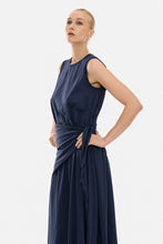 Load image into Gallery viewer, Connect me Sleveless Dress (Navy)
