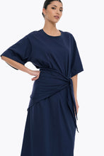 Load image into Gallery viewer, Connect me Straight Dress (Navy)
