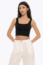 Load image into Gallery viewer, Afterring Crop Top (Black)
