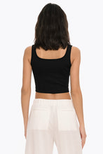 Load image into Gallery viewer, Afterring Crop Top (Black)
