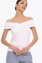 Load image into Gallery viewer, Afterring Off Shoulders Top (White)
