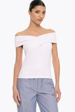 Load image into Gallery viewer, Afterring Off Shoulders Top (White)
