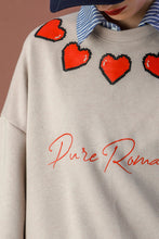 Load image into Gallery viewer, Romance Sweatshirt (Ivory)
