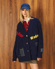 Load image into Gallery viewer, Almada Cardigan (Navy Blue)
