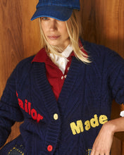 Load image into Gallery viewer, Almada Cardigan (Navy Blue)
