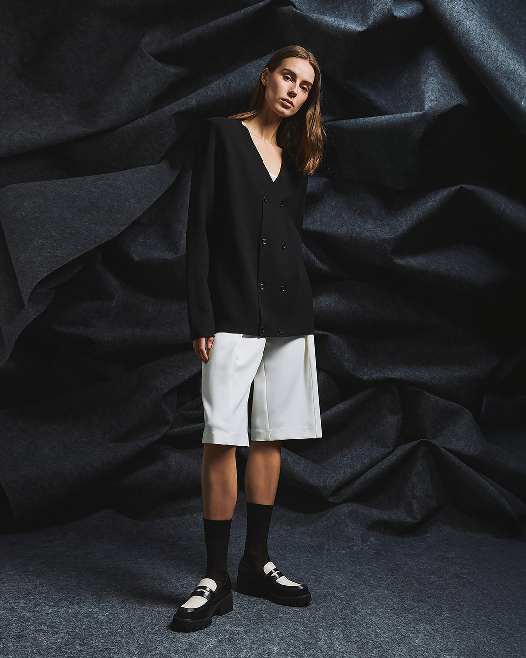 Valetta Cardigan (Black)