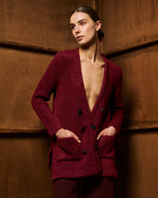 Load image into Gallery viewer, Olbia Cardigan (Bordeaux)
