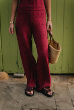 Load image into Gallery viewer, Silvy Crochet Pants (Mauvewood)
