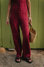 Load image into Gallery viewer, Silvy Crochet Pants (Mauvewood)
