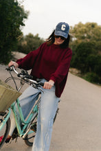 Load image into Gallery viewer, MOMMY Sweater (Burgundy)
