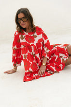 Load image into Gallery viewer, Olivia Dress (Mandarin Red)
