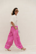 Load image into Gallery viewer, Avril Wide Leg Trousers (Pink)
