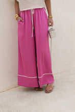 Load image into Gallery viewer, Avril Wide Leg Trousers (Pink)
