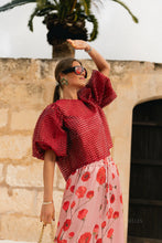 Load image into Gallery viewer, Charlotte Blouse (Burgundy)

