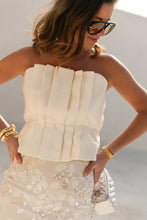 Load image into Gallery viewer, Bridget Bandeau Top (Ecru)
