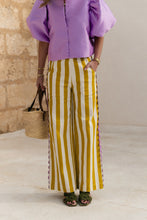 Load image into Gallery viewer, Gemma Pants (Ecru/lemon)
