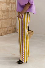 Load image into Gallery viewer, Gemma Pants (Ecru/lemon)
