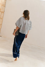 Load image into Gallery viewer, Avril Wide Leg Trousers (Navy)
