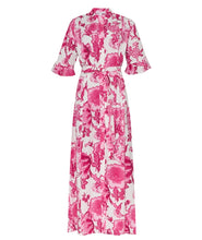 Load image into Gallery viewer, Lito Dress (White/Fuchsia)
