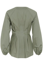 Load image into Gallery viewer, HelveIW Blouse (Olive)
