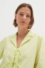 Load image into Gallery viewer, HelveIW Cropped Shirt (Lime Sorbet)
