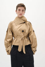 Load image into Gallery viewer, UmayaIW Short Trenchcoat
