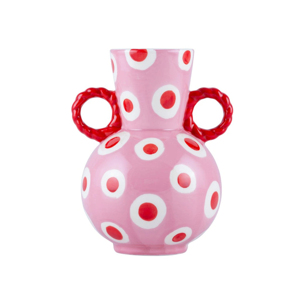 Rosalia Ceramic Vase (Dancing Dots)