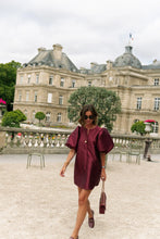 Load image into Gallery viewer, Charlotte Dress (Burgundy)
