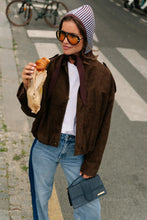 Load image into Gallery viewer, Aurora Suede Jacket (Brown)
