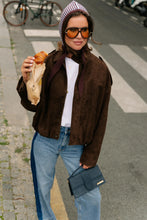 Load image into Gallery viewer, Aurora Suede Jacket (Brown)
