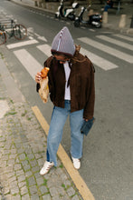 Load image into Gallery viewer, Aurora Suede Jacket (Brown)
